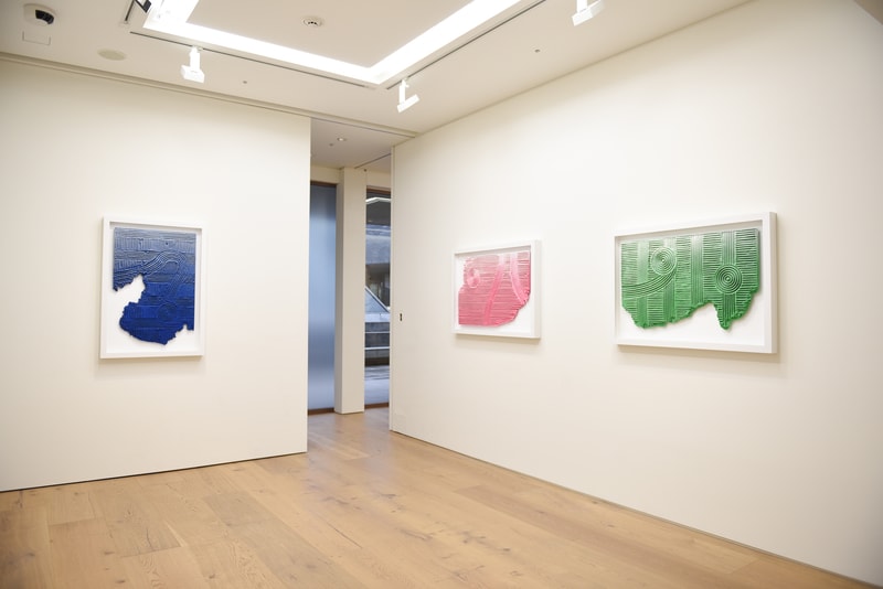 daniel arsham galerie perrotin nanzuka gallery tokyo japan exhibitions art artworks sculptures paintings fictional archaeologies future relics