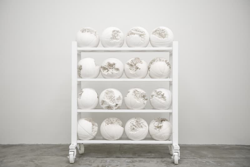 daniel arsham galerie perrotin nanzuka gallery tokyo japan exhibitions art artworks sculptures paintings fictional archaeologies future relics