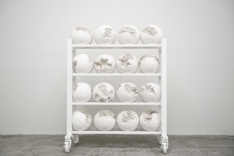 daniel arsham galerie perrotin nanzuka gallery tokyo japan exhibitions art artworks sculptures paintings fictional archaeologies future relics