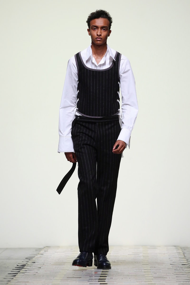 Daniel W. Fletcher Spring Summer 2019 Collection runway london fashion week mens