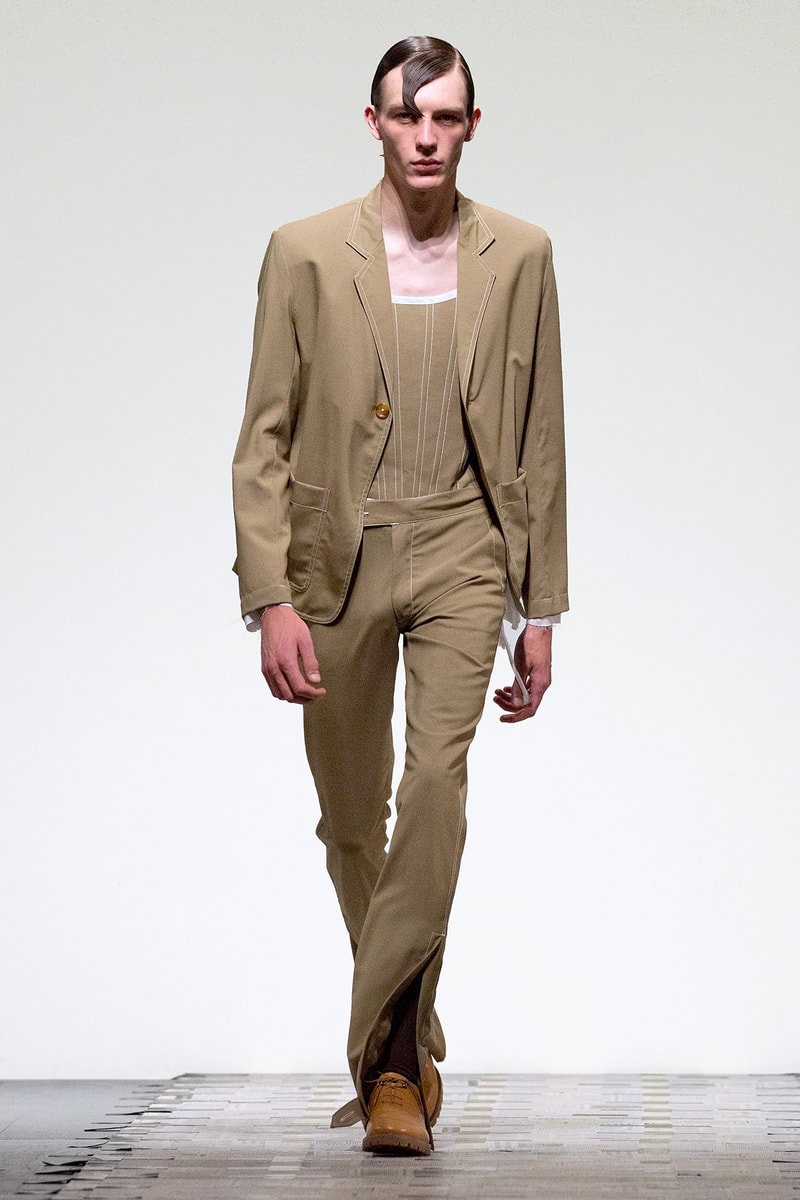 Daniel W. Fletcher Spring Summer 2019 Collection runway london fashion week mens