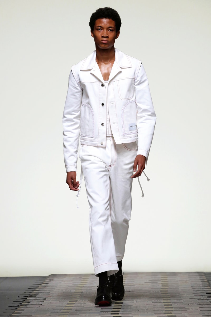 Daniel W. Fletcher Spring Summer 2019 Collection runway london fashion week mens