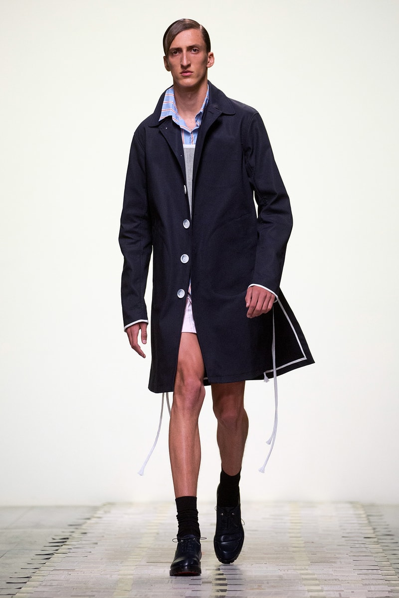 Daniel W. Fletcher Spring Summer 2019 Collection runway london fashion week mens