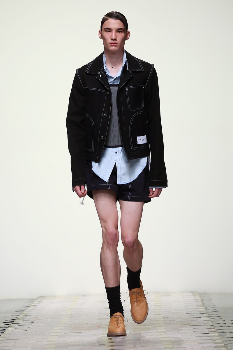Daniel W. Fletcher Spring Summer 2019 Collection runway london fashion week mens