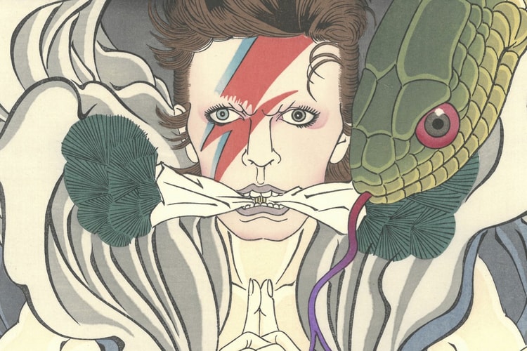 Iconic David Bowie Portraits Transformed Into Ukiyo-e Artworks