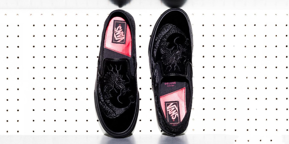 deluxe-vans-slip-on-velvet-  display picture 1