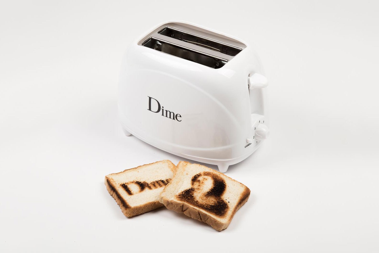 dime toaster branded white logo june 16 18 2018 drop release date info