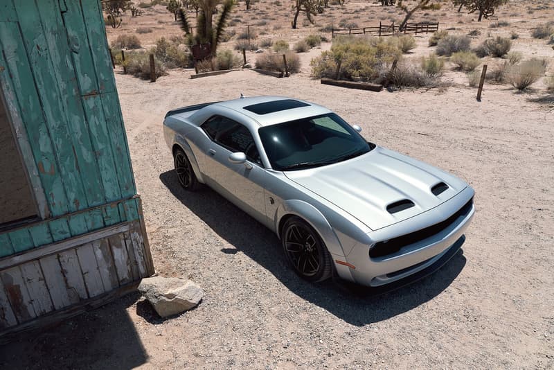 Dodge Challenger SRT Hellcat Redeye cars vehicles metallic silver