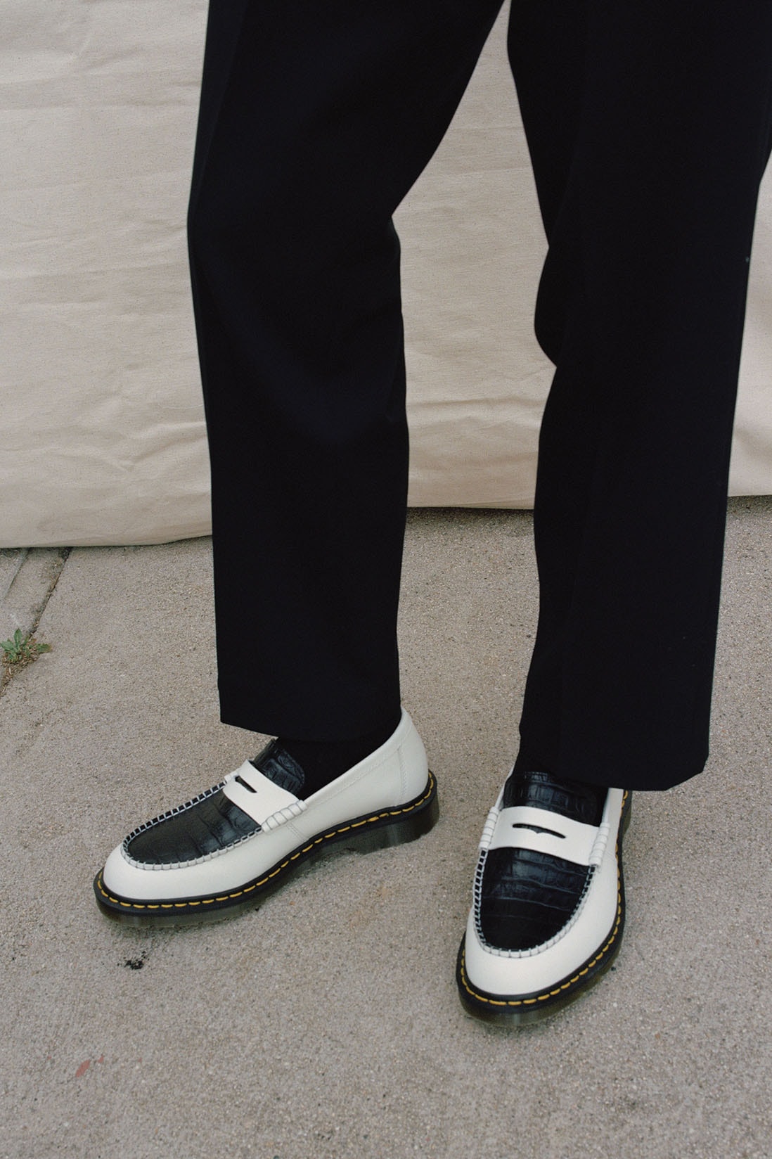 Dr Martens x Stussy Loafer Collab First Look Sneakers Kicks Trainers Shoes Release Details White Black Green Cherry Red Penton