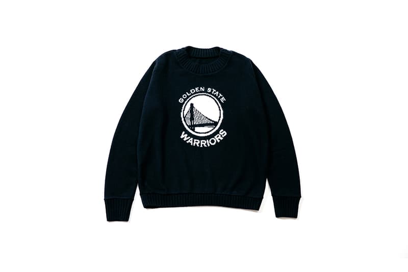 the elder statesman nba collaboration golden state warriors new york knicks chicago bulls los angeles la lakers exclusive ron herman japan drop release date info finals play off games june 8 2018 collection colorways cashmere knit sweaters 220,000 yen 2000 usd dollars price
