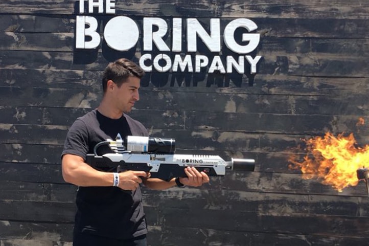 Elon Musk's Flamethrowers Have Arrived