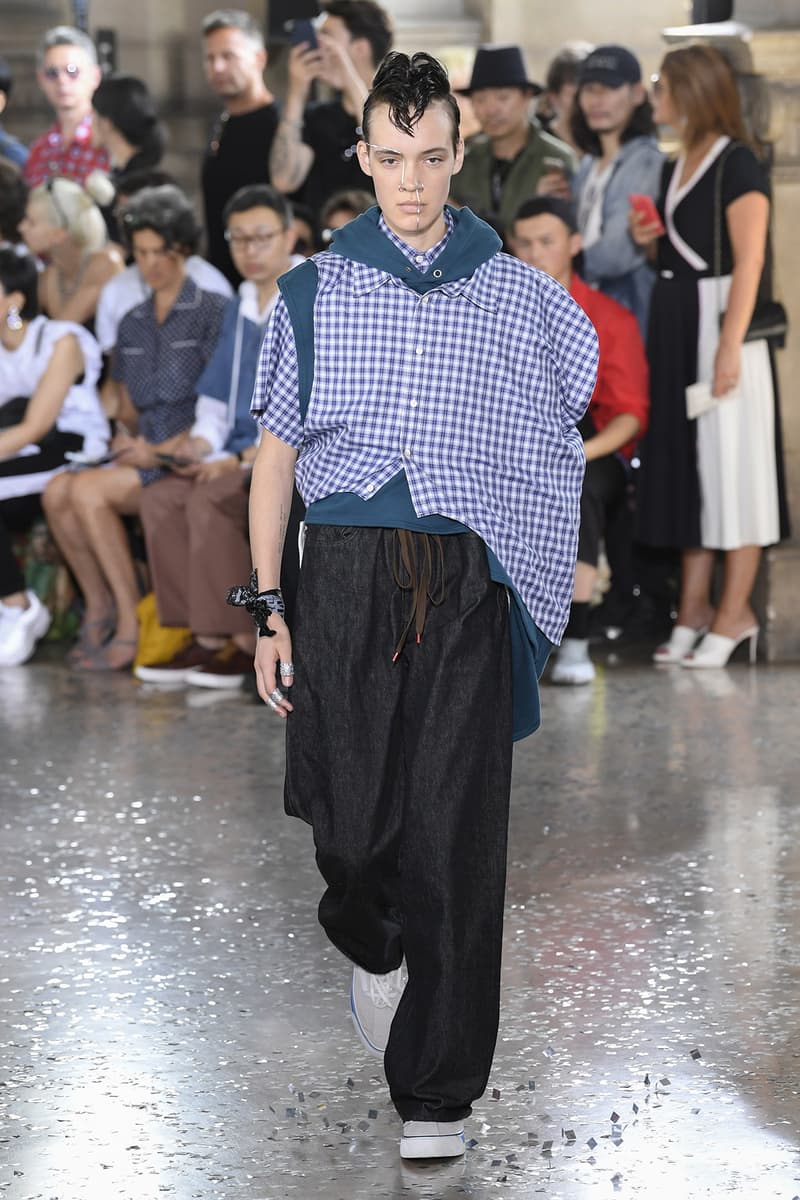 Facetasm spring summer 2019 runway collection paris fashion week men's Hiromichi Ochiai unisex women