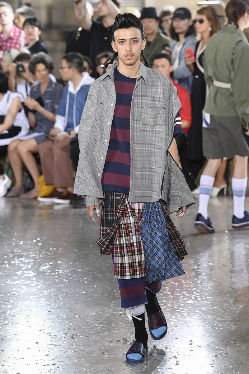 Facetasm spring summer 2019 runway collection paris fashion week men's Hiromichi Ochiai unisex women