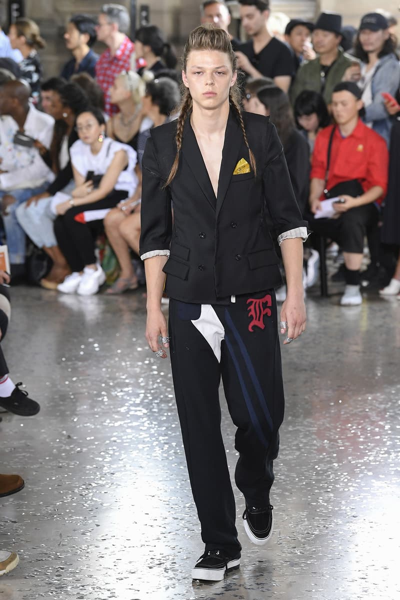 Facetasm spring summer 2019 runway collection paris fashion week men's Hiromichi Ochiai unisex women