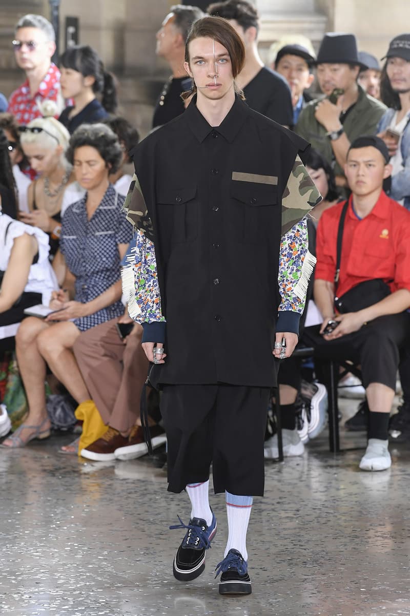 Facetasm spring summer 2019 runway collection paris fashion week men's Hiromichi Ochiai unisex women