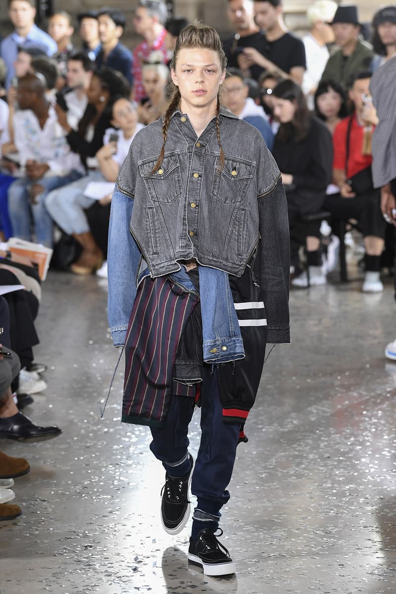 Facetasm spring summer 2019 runway collection paris fashion week men's Hiromichi Ochiai unisex women