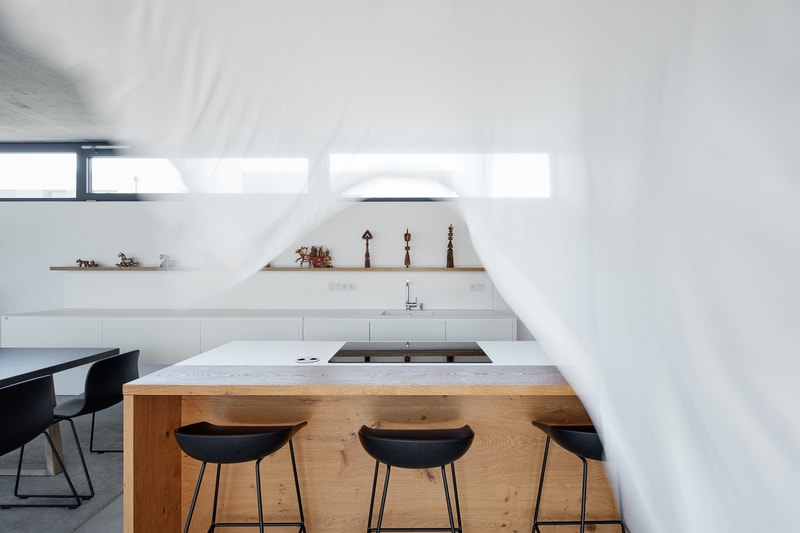 Family House Jarovce Compass Architekti Jarovce Slovakia Modern Interior Exterior Swimming Pool Houses Wooden