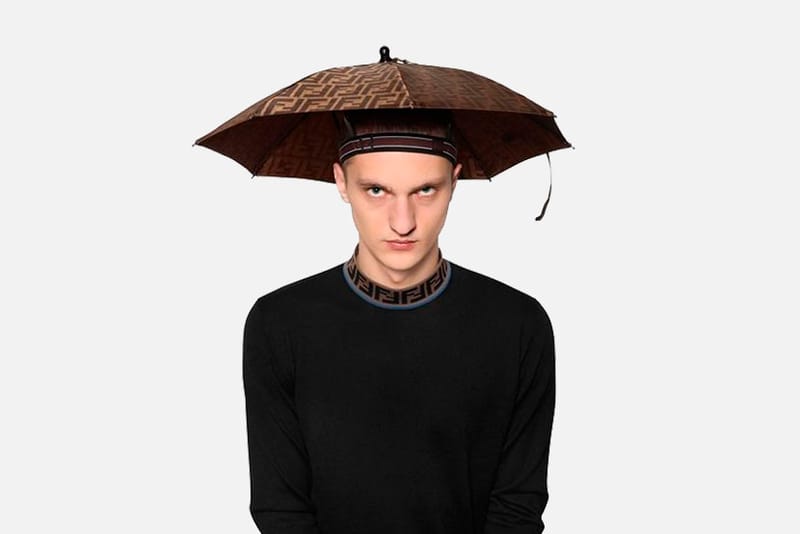 fendi rain hat