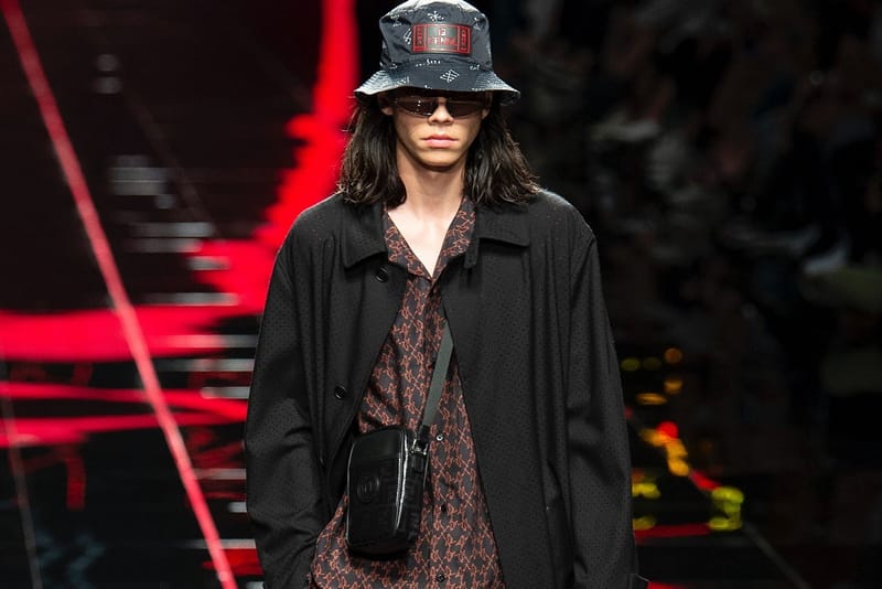 Fendi Debuts a Striking & On-Trend Spring 2019 Menswear Collection
