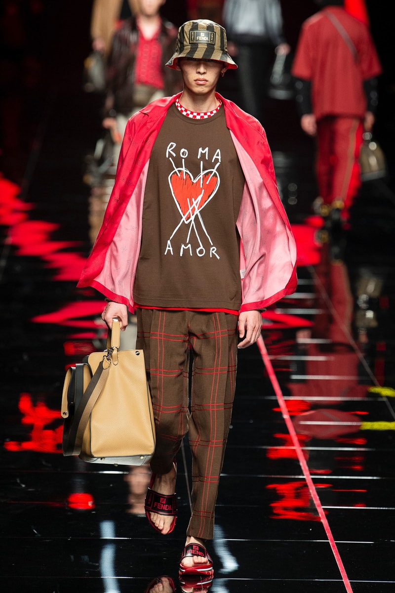 Fendi Spring 2018 Menswear Collection