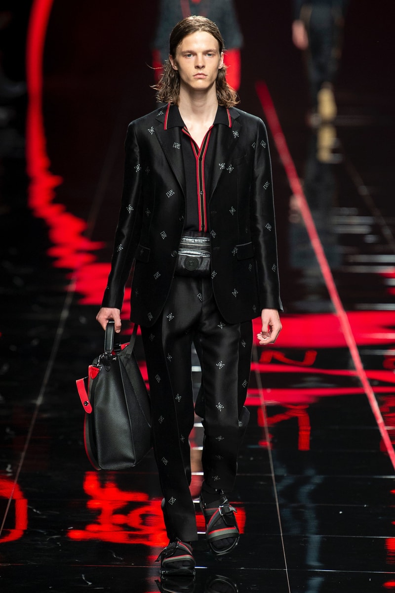 Fendi Spring 2018 Menswear Collection
