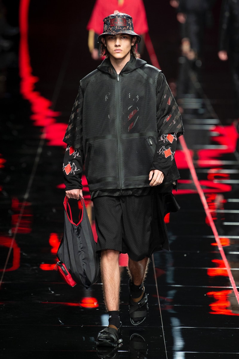 Fendi Spring 2018 Menswear Collection