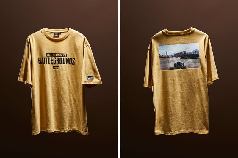 FILA PUBG PlayerUnknown's Battlegrounds Slides Sneakers T-Shirt Backpack Waist Bag