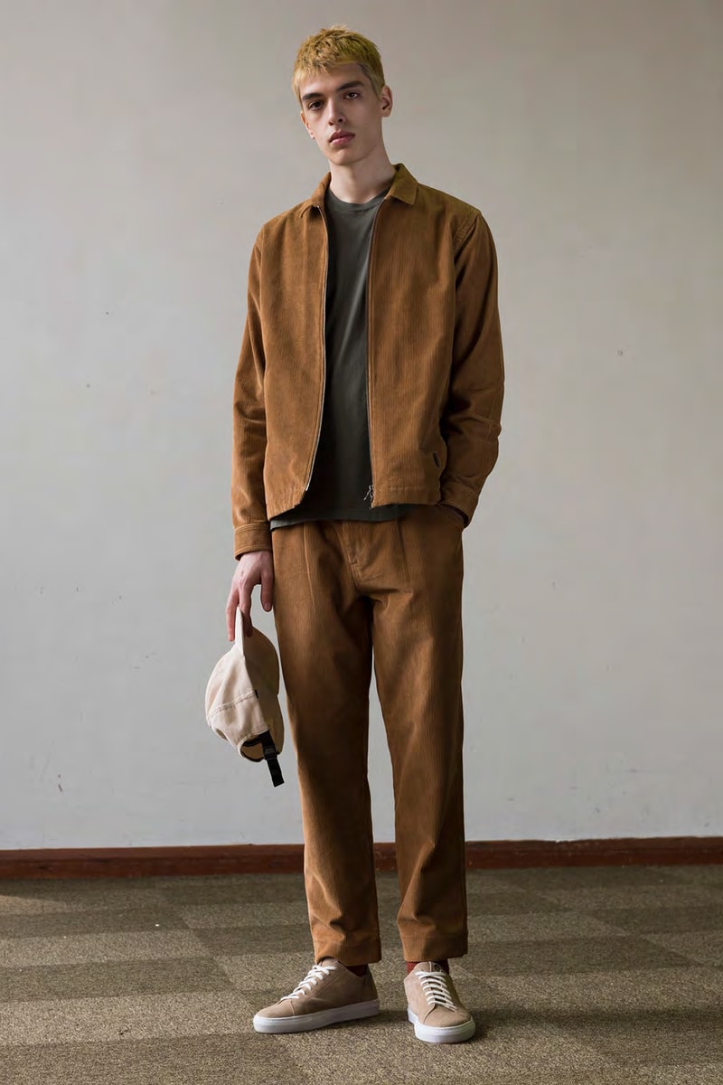 Folk Fall/Winter 2018 Lookbook Menswear Work Jackets Zip-Up Hoodies Blazers Caps Release Information Closer Look