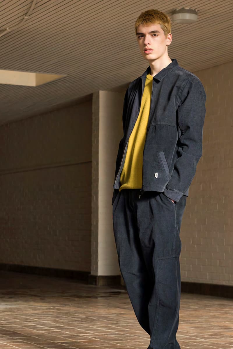 Folk Fall/Winter 2018 Lookbook Menswear Work Jackets Zip-Up Hoodies Blazers Caps Release Information Closer Look