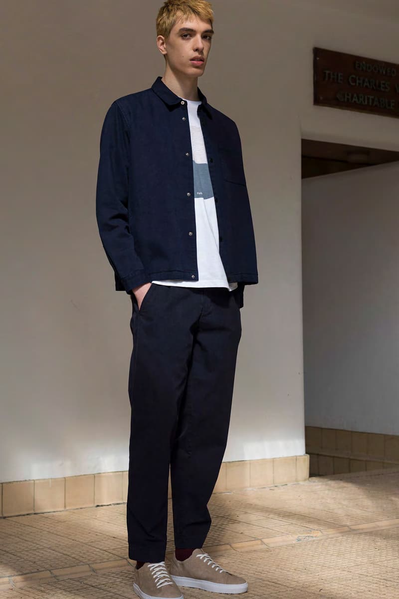 Folk Fall/Winter 2018 Lookbook Menswear Work Jackets Zip-Up Hoodies Blazers Caps Release Information Closer Look