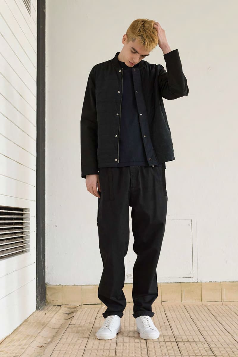 Folk Fall/Winter 2018 Lookbook Menswear Work Jackets Zip-Up Hoodies Blazers Caps Release Information Closer Look