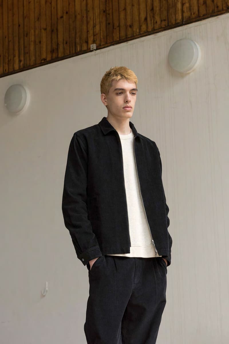 Folk Fall/Winter 2018 Lookbook Menswear Work Jackets Zip-Up Hoodies Blazers Caps Release Information Closer Look