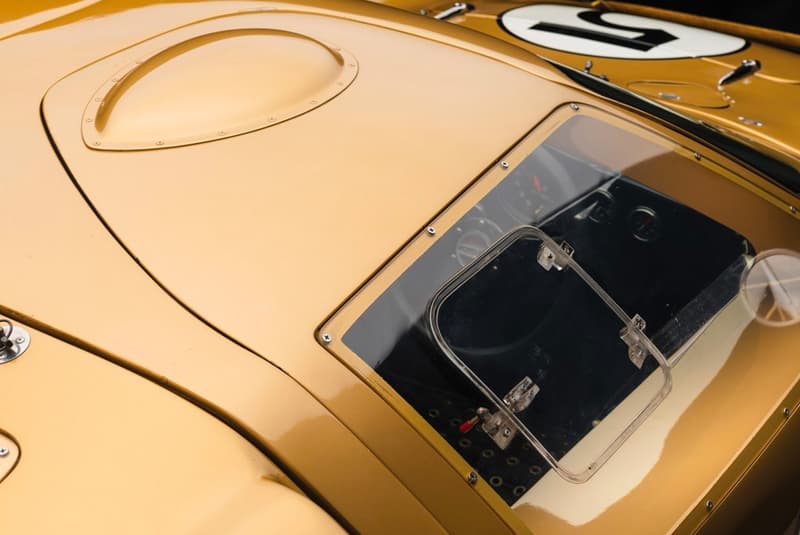 Ford GT40 Gold RM Sotheby's Auction racing race car 1966 24 Hours of Le Mans third place Ronnie Bucknum Dick Hutcherson Holman Moody racing team automotive