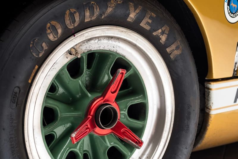 Ford GT40 Gold RM Sotheby's Auction racing race car 1966 24 Hours of Le Mans third place Ronnie Bucknum Dick Hutcherson Holman Moody racing team automotive