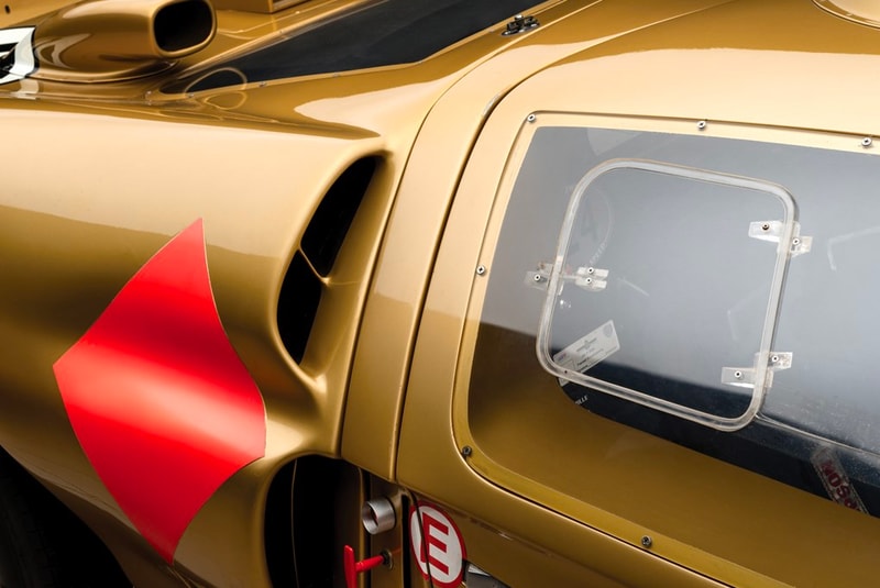 Ford GT40 Gold RM Sotheby's Auction racing race car 1966 24 Hours of Le Mans third place Ronnie Bucknum Dick Hutcherson Holman Moody racing team automotive