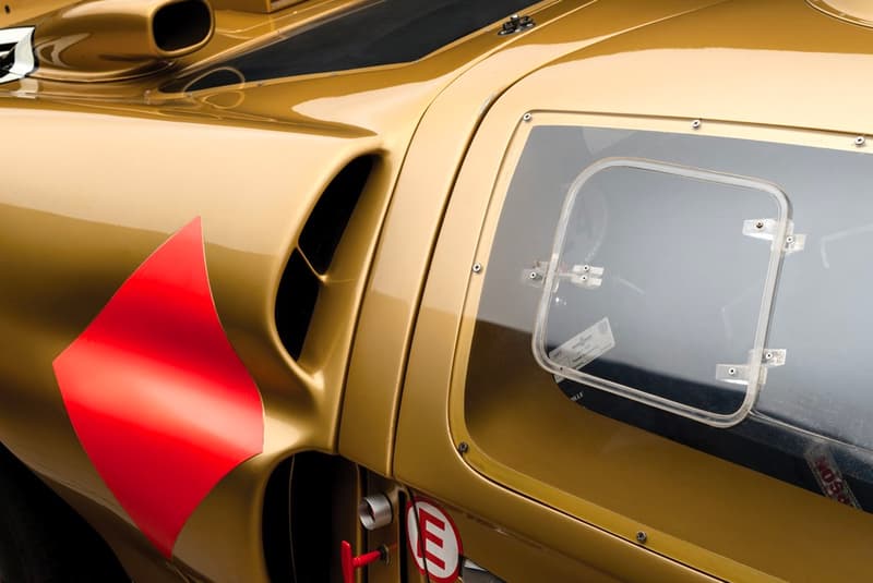 Ford GT40 Gold RM Sotheby's Auction racing race car 1966 24 Hours of Le Mans third place Ronnie Bucknum Dick Hutcherson Holman Moody racing team automotive