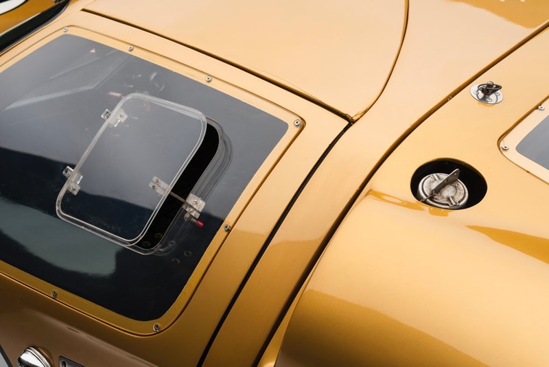 Ford GT40 Gold RM Sotheby's Auction racing race car 1966 24 Hours of Le Mans third place Ronnie Bucknum Dick Hutcherson Holman Moody racing team automotive