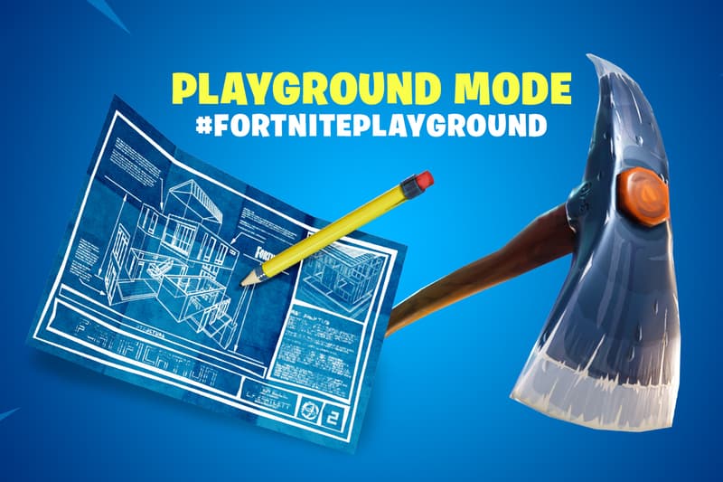 Fortnite Four-Player Playground Practice Mode Epic Games