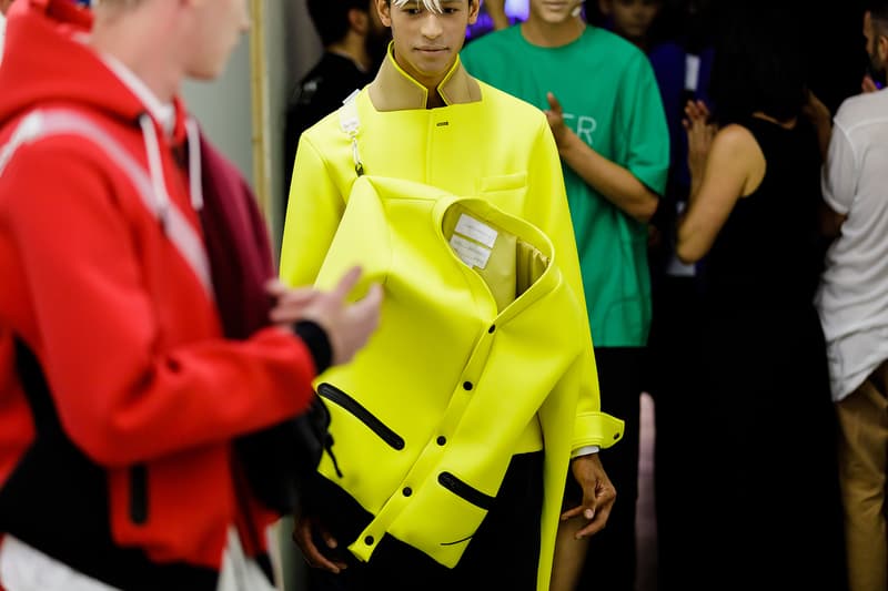 Fumito Ganryu Spring/Summer 2019 Backstage Pitti Uomo 94 Imagery Comme Des Garcons