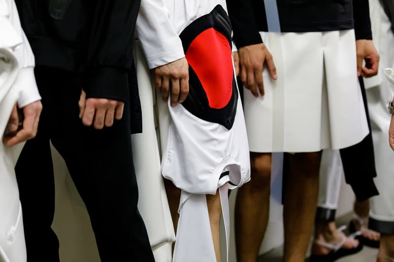 Fumito Ganryu Spring/Summer 2019 Backstage Pitti Uomo 94 Imagery Comme Des Garcons