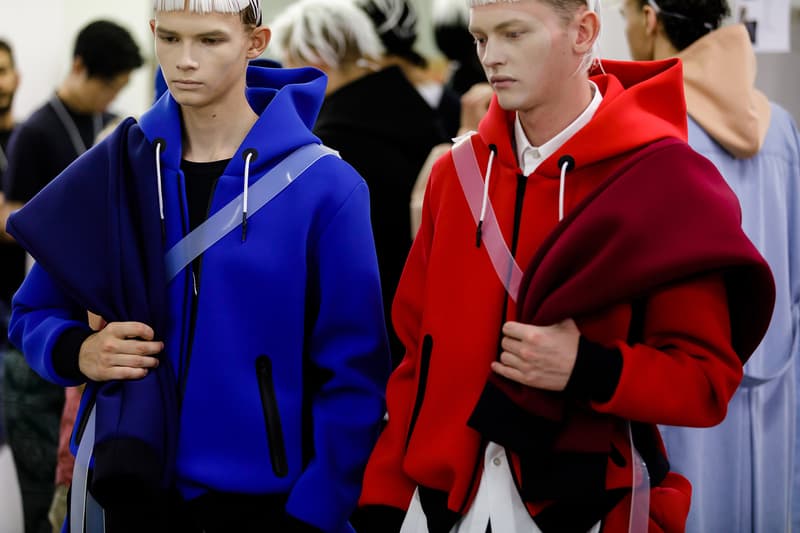 Fumito Ganryu Spring/Summer 2019 Backstage Pitti Uomo 94 Imagery Comme Des Garcons