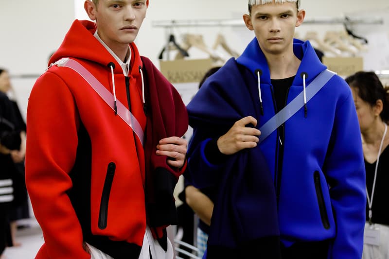 Fumito Ganryu Spring/Summer 2019 Backstage Pitti Uomo 94 Imagery Comme Des Garcons