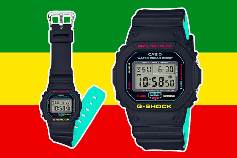 Casio G-SHOCK Rasta Watch Series GW-5600CMA-9 DW-5600CMB-1 GA-400CM-1 GA-400CM-4