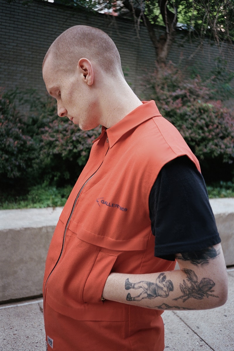 Gallery 909 Fall/Winter 2018 Lookbook collection t-shirts trousers jackets