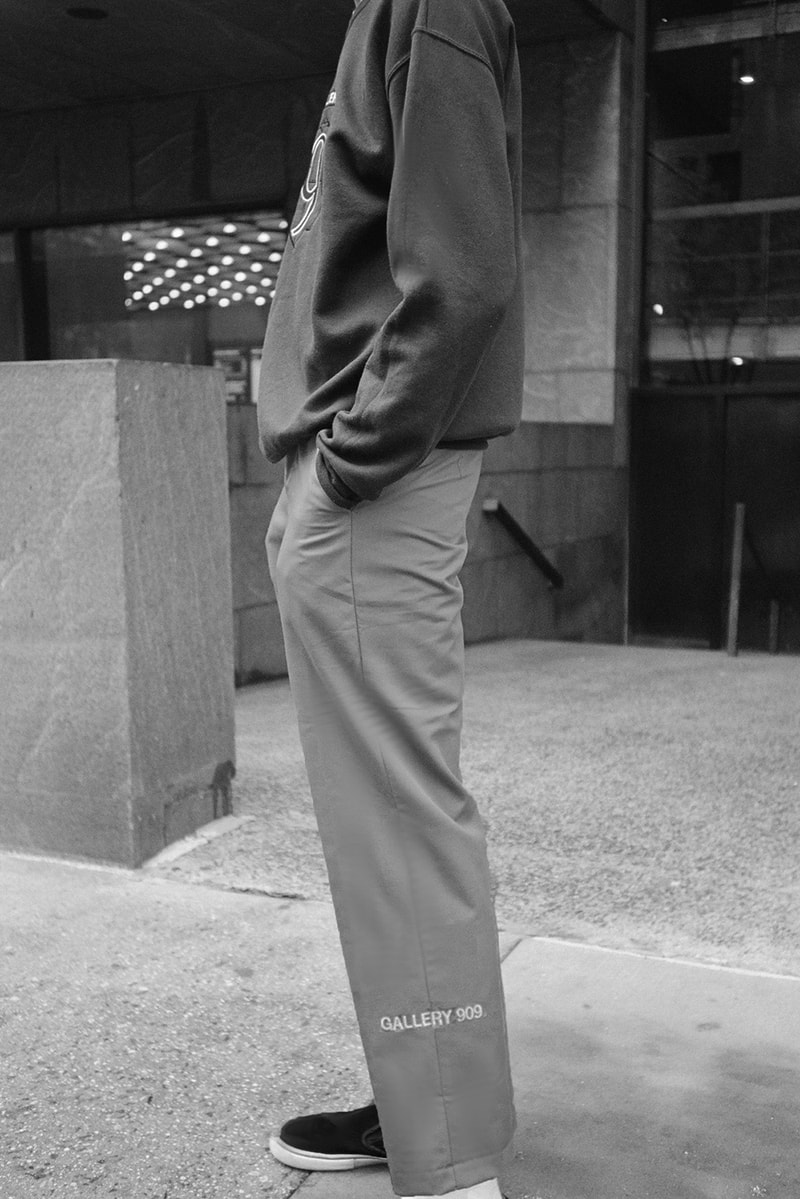 Gallery 909 Fall/Winter 2018 Lookbook collection t-shirts trousers jackets