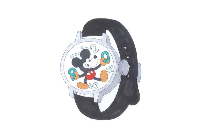geoff mcfetridge uniqlo mickey mouse artwork clothing fashion drawings sketches