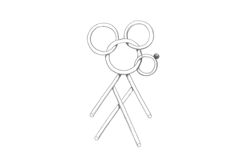 geoff mcfetridge uniqlo mickey mouse artwork clothing fashion drawings sketches