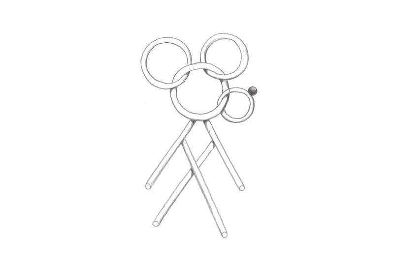 geoff mcfetridge uniqlo mickey mouse artwork clothing fashion drawings sketches