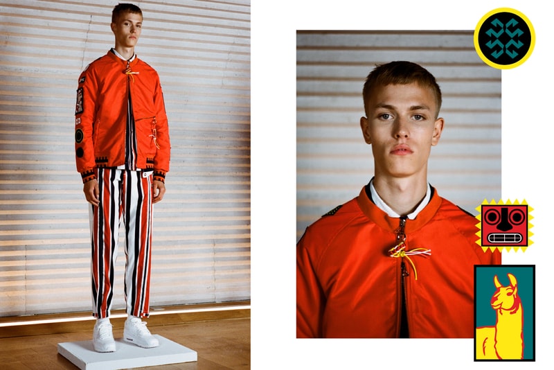 GEYM 'Neon Judgement' Spring/Summer 2019 Lookbook Lookbooks Inspired South America Incas Empire Ancient Civilization Modern Society Aztec
