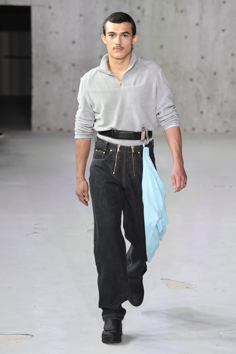 gmbh spring summer 2019 collection runway paris fashion week men women upcycled recycled Survival StrategiesBenjamin Alexander Huseby Serhat Isik